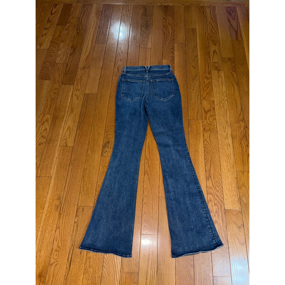 Veronica Beard Dark Blue Flared Jeans - Picture 2 of 7